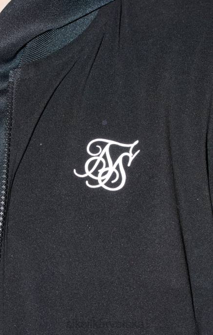 SikSilk dječaci bomber s crnim metalik logotipom D088301 odjeća