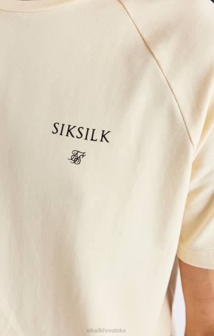SikSilk dječaci bež ljepljiva raglan majica D088282 odjeća