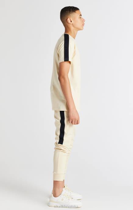 SikSilk dječaci bež ljepljiva raglan majica D088282 odjeća