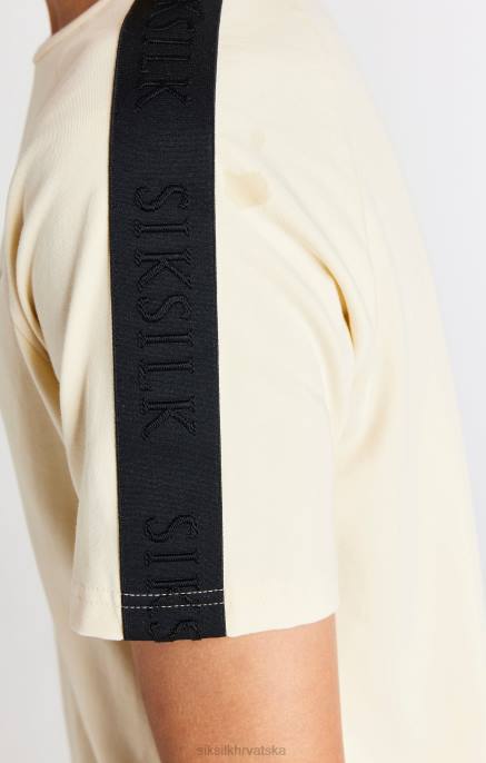 SikSilk dječaci bež ljepljiva raglan majica D088282 odjeća