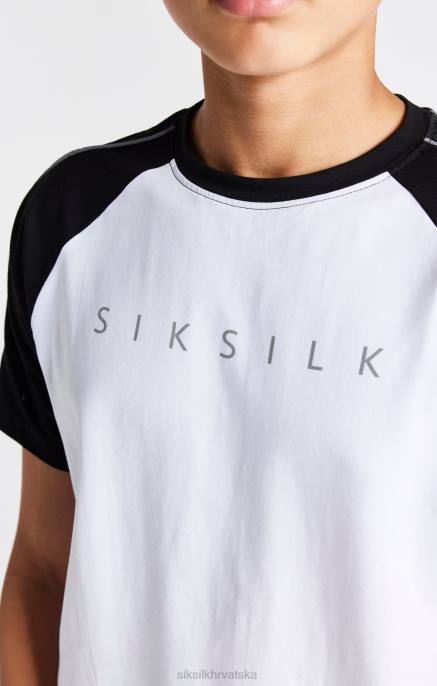 SikSilk dječaci bijela raglan majica D088284 odjeća