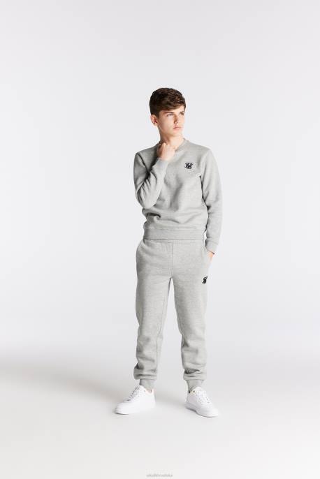 SikSilk dječaci sivi marl osnovni trenirka D088289 odjeća