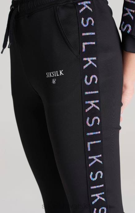 SikSilk djevojke crne ljepljive trenirke D088349 odjeća