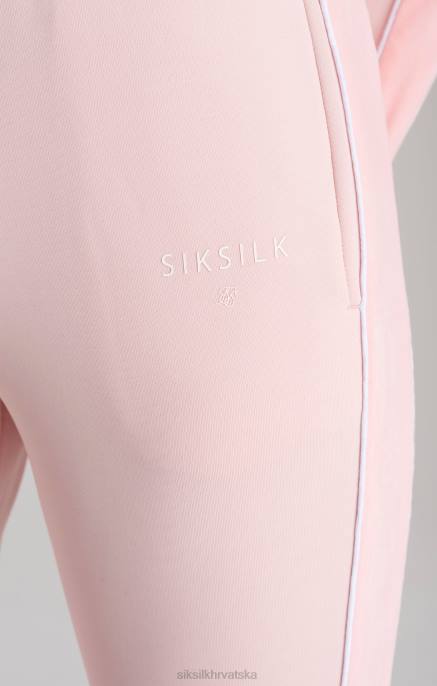 SikSilk djevojke ružičaste trenirke od velura D088350 odjeća