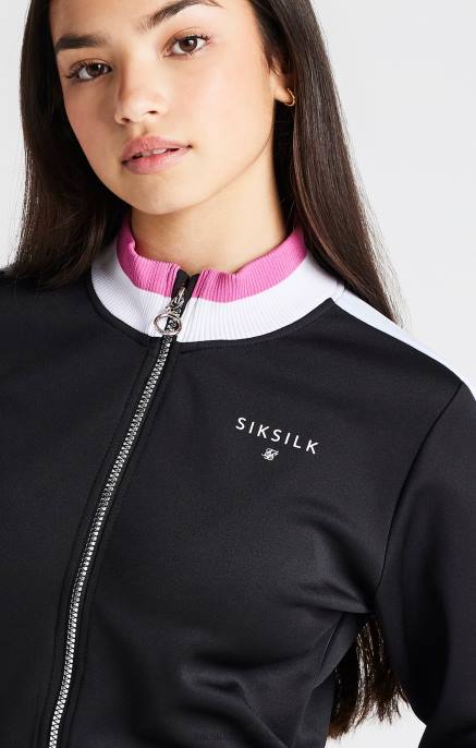 SikSilk djevojke crna retro jakna D088341 odjeća