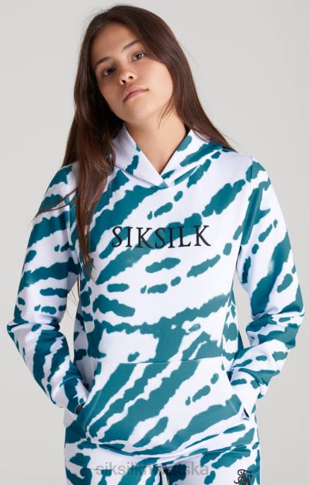 SikSilk djevojke bijela majica s kapuljačom D088339 odjeća