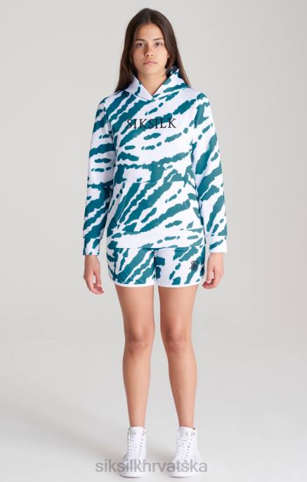 SikSilk djevojke bijela majica s kapuljačom D088339 odjeća