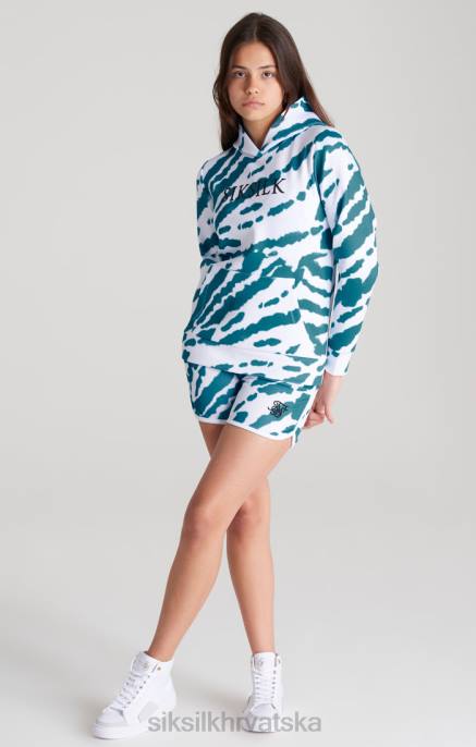 SikSilk djevojke bijela majica s kapuljačom D088339 odjeća