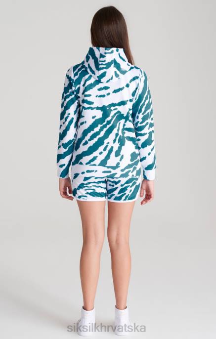 SikSilk djevojke bijela majica s kapuljačom D088339 odjeća