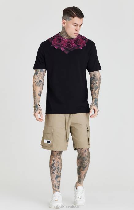 SikSilk muškarci bež ripstop teret kratki D088578 odjeća