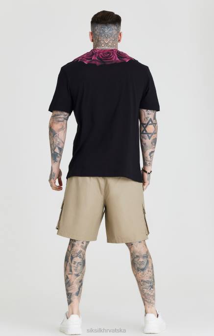 SikSilk muškarci bež ripstop teret kratki D088578 odjeća