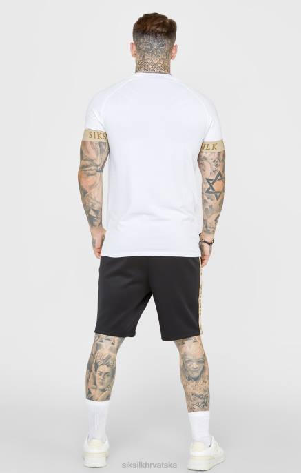 SikSilk muškarci crna kresta kratka D088577 odjeća