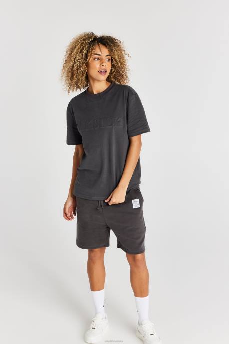 SikSilk muškarci crna podloga jogger kratka D088602 odjeća