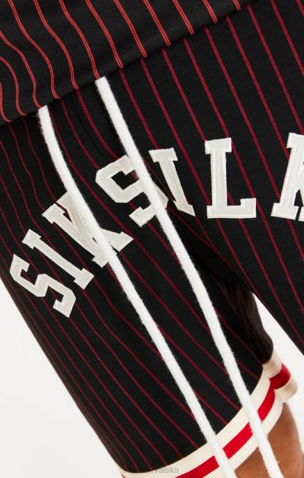 SikSilk muškarci crna retro klasična kratka lopta za košarku D088609 odjeća