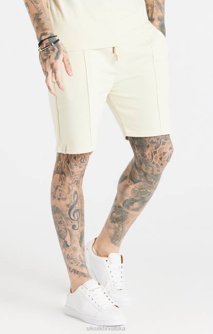 SikSilk muškarci ecru smart short D088613 odjeća