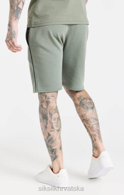 SikSilk muškarci kaki pametno kratko D088612 odjeća
