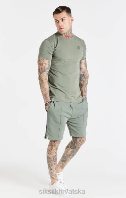 SikSilk muškarci kaki pametno kratko D088612 odjeća