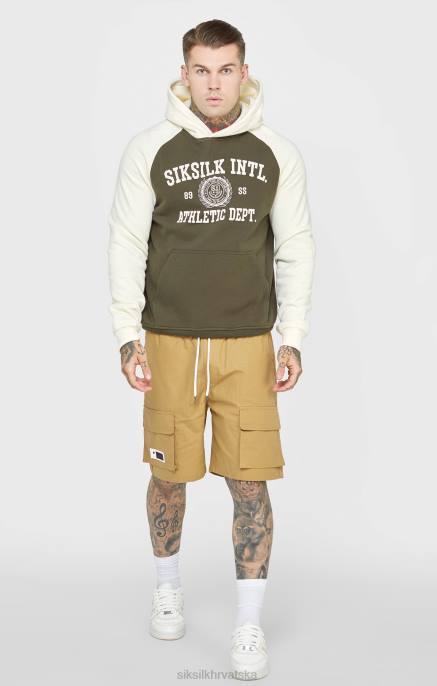 SikSilk muškarci tan ripstop cargo kratak D088585 odjeća