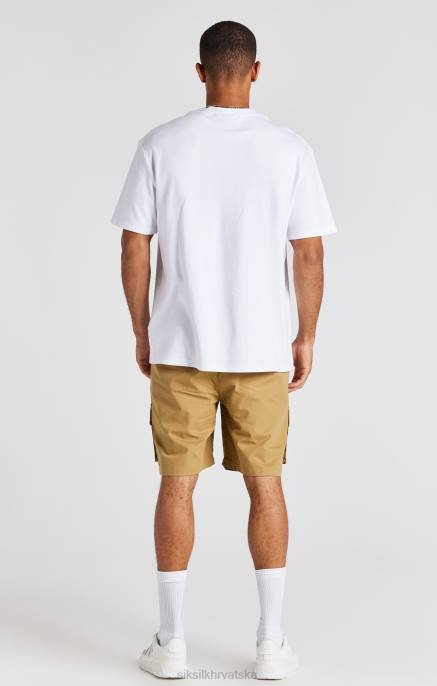 SikSilk muškarci tan ripstop cargo kratak D088585 odjeća