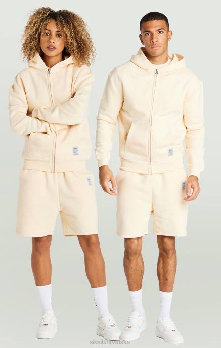 SikSilk muškarci taupe temelj jogger kratki D088605 odjeća