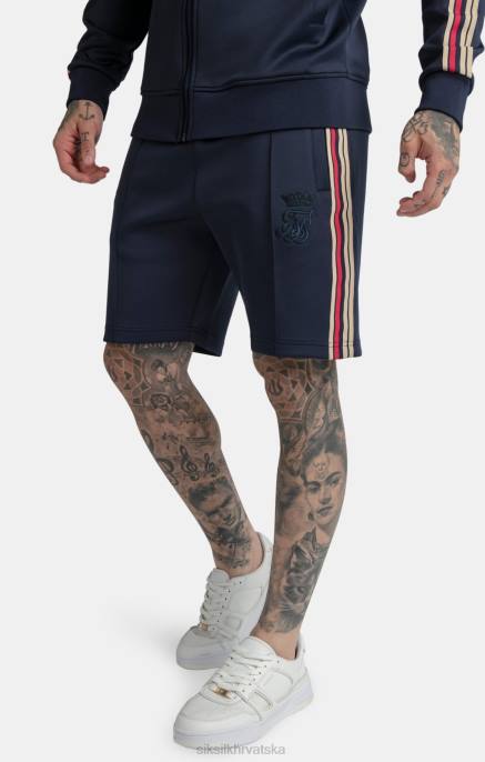 SikSilk x muškarci messi tamnoplavi široki kroj kratki D088603 odjeća