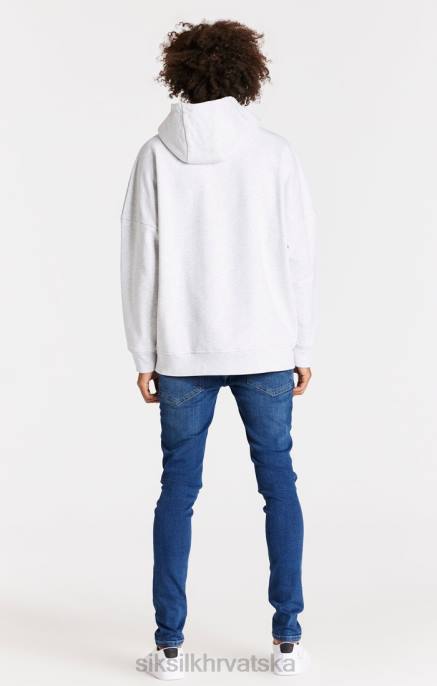 SikSilk muškarci plave traperice uskog kroja na duge staze D088563 odjeća