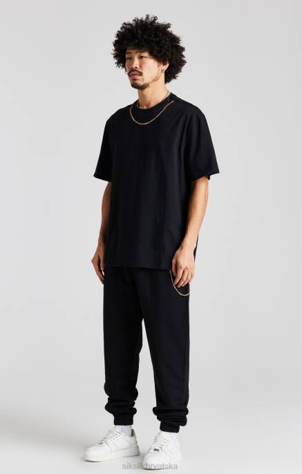 SikSilk muškarci trkač s crnim lancem D088533 odjeća