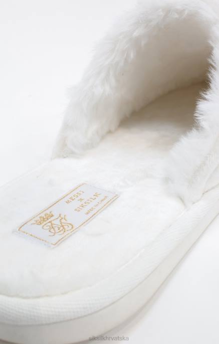 SikSilk x muškarci messi bijele papuče D0888 obuća