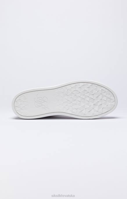 SikSilk muškarci bijele klasične visoke tenisice D08819 obuća