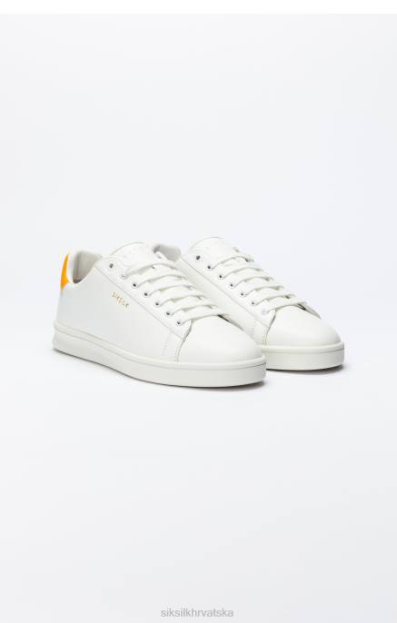 SikSilk muškarci bijele niske ležerne tenisice D08821 obuća