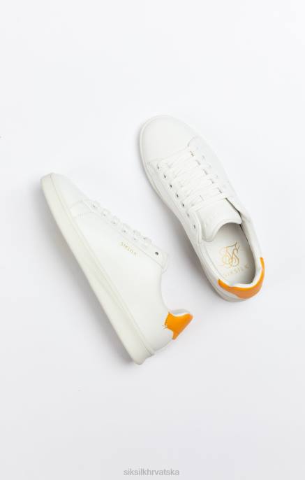 SikSilk muškarci bijele niske ležerne tenisice D08821 obuća