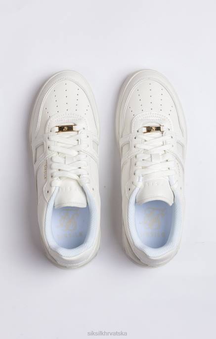 SikSilk muškarci bijele niske sportske tenisice D08814 obuća