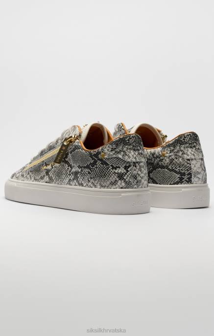 SikSilk muškarci bijeli Kirkie efekt zmijske kože D08816 obuća