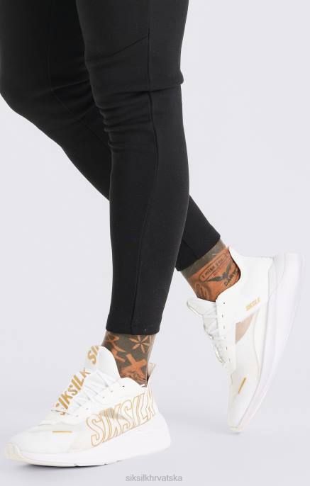 SikSilk muškarci bijeli mako performance trkački trenažer D08820 obuća