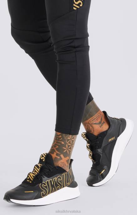 SikSilk muškarci crni mako performance trenažer za trčanje D08818 obuća