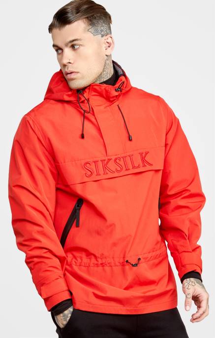 SikSilk muškarci crveni sako iznad glave D088489 odjeća