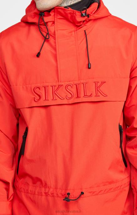 SikSilk muškarci crveni sako iznad glave D088489 odjeća