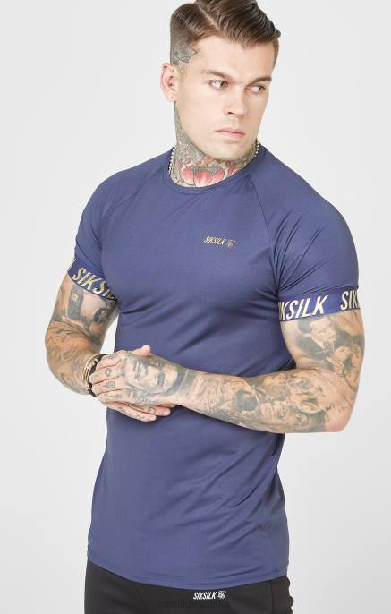 SikSilk muškarci mornarska sportska majica D088371 odjeća