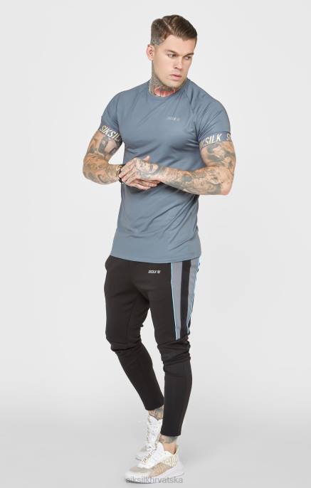 SikSilk muškarci ugljena sportska tehnološka majica D088365 odjeća