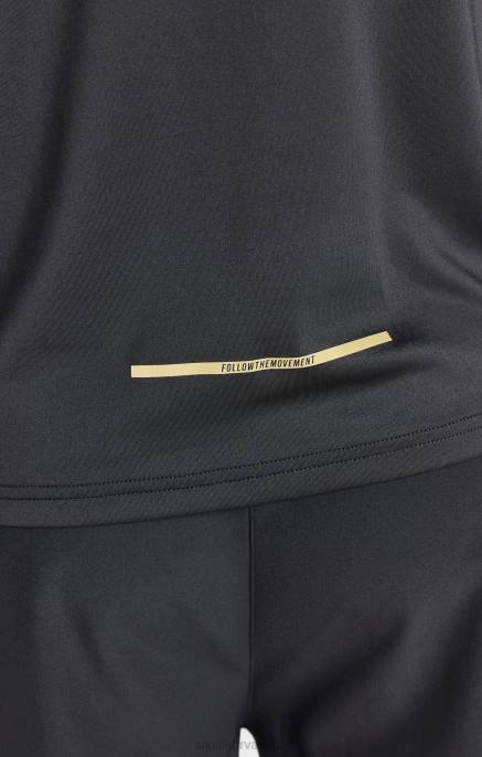 SikSilk muškarci crni sportski zip thru D088449 odjeća