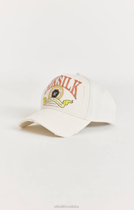 SikSilk uniseks ecru retro iskrzana kapa za kamiondžije D088240 oprema