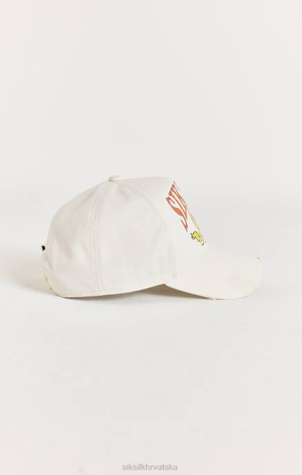 SikSilk uniseks ecru retro iskrzana kapa za kamiondžije D088240 oprema
