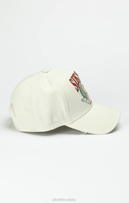 SikSilk uniseks ecru sveučilišna kapa za kamiondžije D088228 oprema