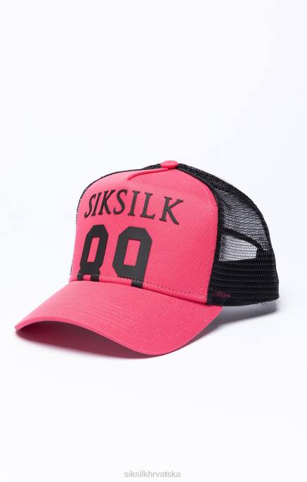 SikSilk uniseks ružičasta kamionska kapa s mrežicom od 89 mreža D088244 oprema