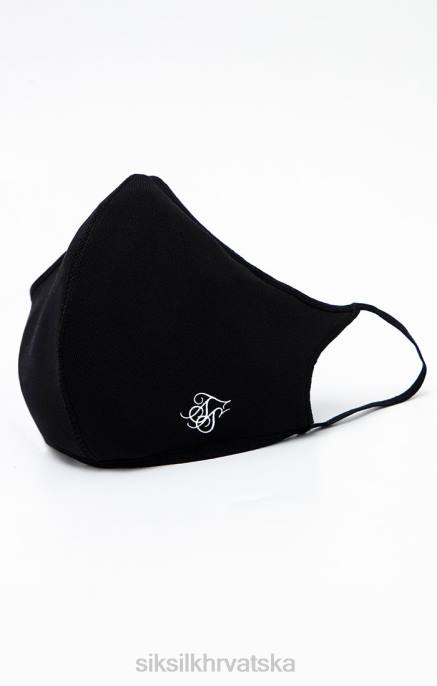 SikSilk uniseks crno pakiranje od 3 maske za lice D088239 oprema