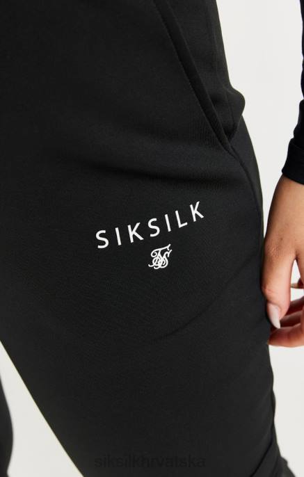 SikSilk žene crne kargo trenirke D088184 odjeća