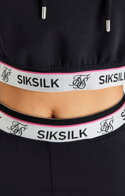SikSilk žene crne trenirke D088185 odjeća