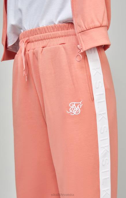 SikSilk žene široke nogavice oblijepljene koraljnom trakom D088181 odjeća