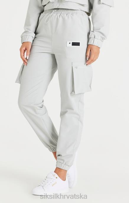 SikSilk žene sive teretne trenirke D088179 odjeća