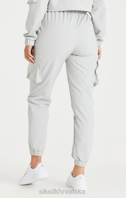 SikSilk žene sive teretne trenirke D088179 odjeća